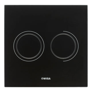 Wisa XS Control panel Luga glass DF glass black Article number 8050419838