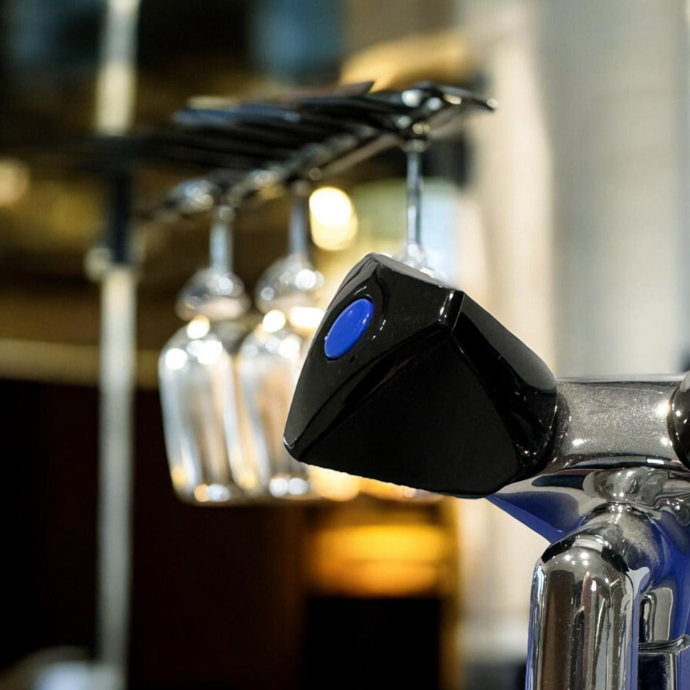 KS binnenwerk met zwarte knop tbv barkraan 3/8