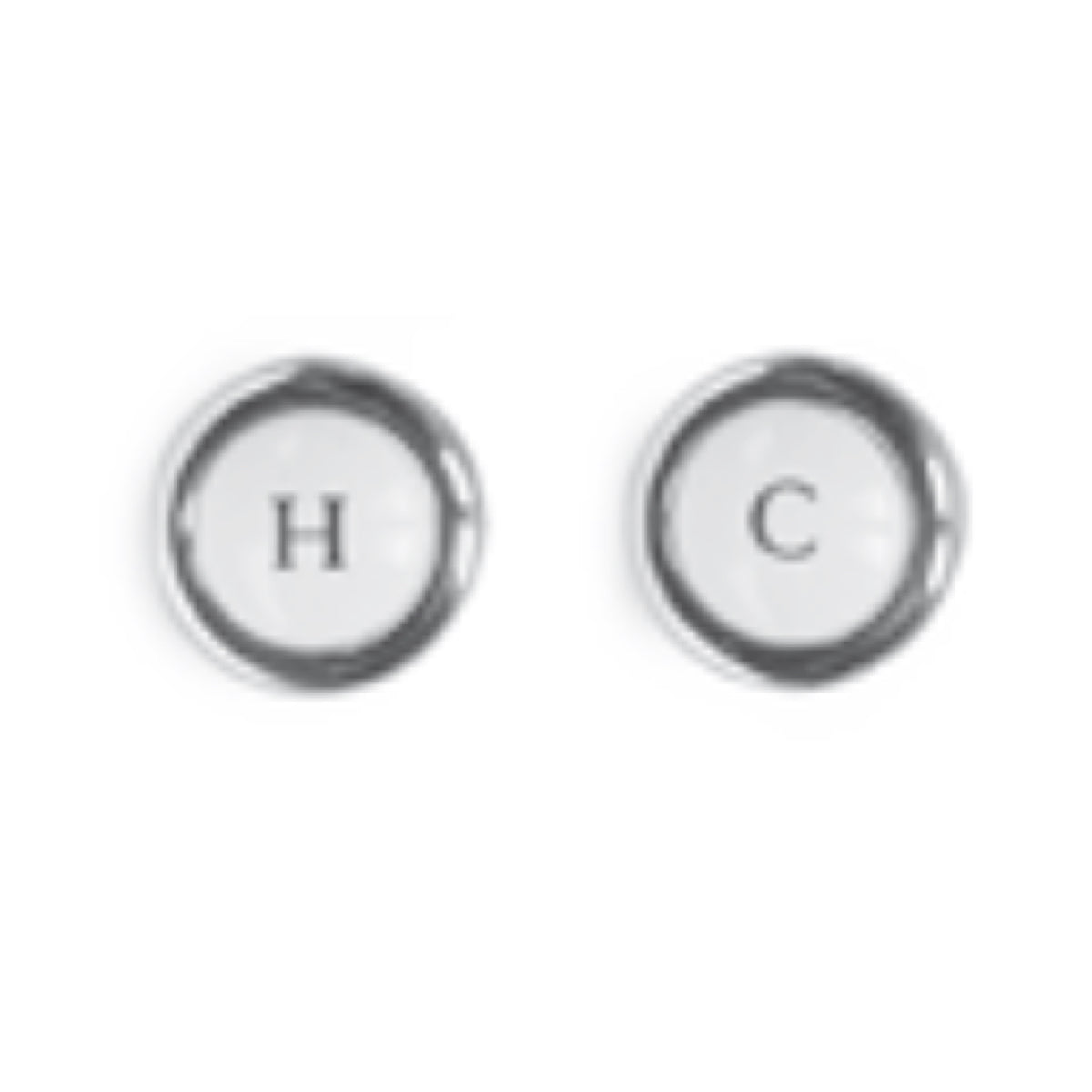 Zazzeri KENT 800/802 Indexplaatjes set 2 stuks  (“H” en “C”) 2000CH00A00CRCR