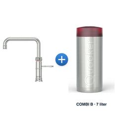 Quooker Classic Fusion Square RVS met COMBI B-reservoir