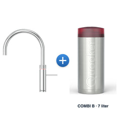 Quooker Fusion Round chroom met COMBI B reservoir