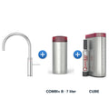 Quooker Fusion Round Chroom met COMBI+ B reservoir en CUBE