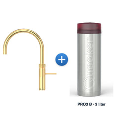 Quooker Fusion Round goud met PRO3 B reservoir