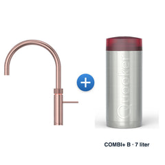 Quooker Fusion Round Rosé Koper met COMBI+ B reservoir
