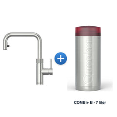 Quooker Flex Square RVS met COMBI+ B-reservoir