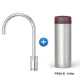 Quooker Nordic TwinTaps Round Chroom met PRO3 B-reservoir