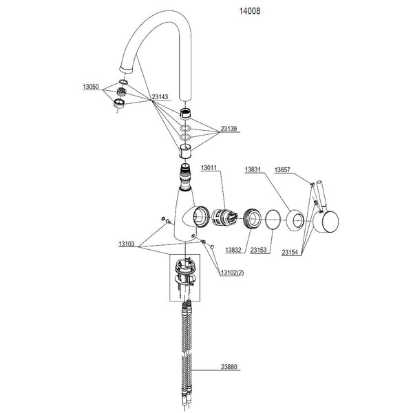 Damixa Parts Cafe 14008.00