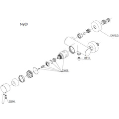 Damixa Parts Merkur Shower Faucet 14200.00