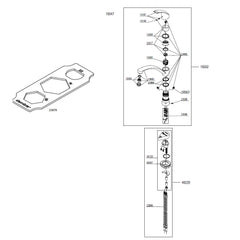Damixa Parts Jupiter Kitchen Faucet with X-Change 15047.00