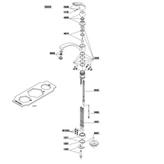 Damixa Onderdelen Saturn Keukenmengkraan (LAGE DRUK BOILER) 25003.00