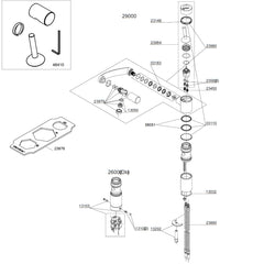Damixa Parts Arc Kitchen Faucet 26000 / 29000