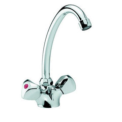 Damixa Onderdelen Object Wastafelkraan hoog met waste / ketting 30020.00 / 30018.00