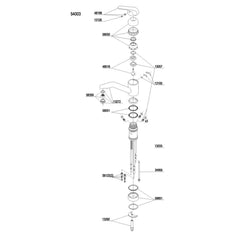 Damixa Onderdelen Apollo Plus Keukenmengkraan (LAGE DRUK BOILER) 54003.00