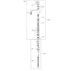 Damixa Parts Clover Kitchen Mixer Tap 60002.00 / 60047.00