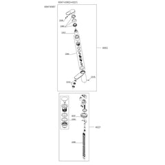 Damixa Parts Clover Basin Mixer Tap 60847.00 / 60857.00 / 60802.00