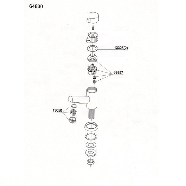 Damixa Parts Architect Fountain Tap 64830.00