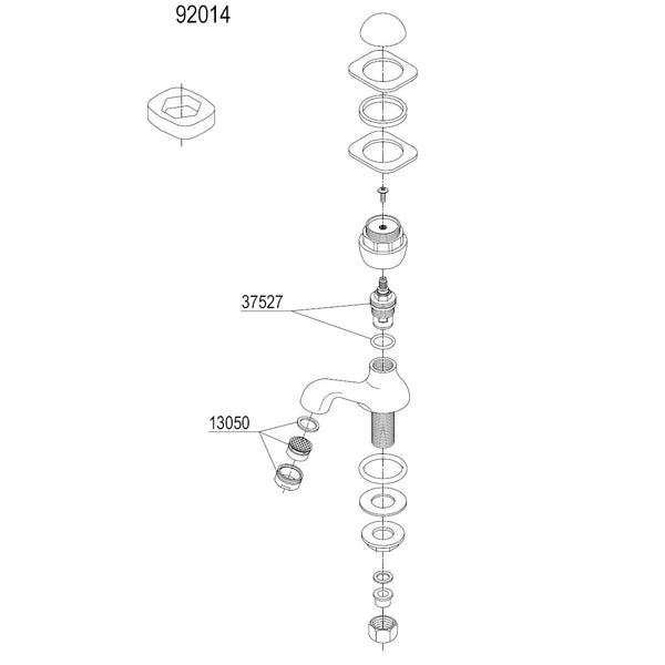 Damixa Parts Galaxy Fountain Tap 92014.00