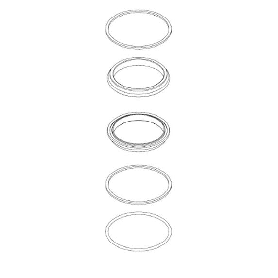 Damixa repair kit seals + o-ring for Willow kitchen faucet Article number 03179.00