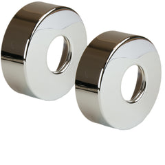 Damixa set van 2 platte rozetten 3/4 Chroom Artikelnummer 13643.00