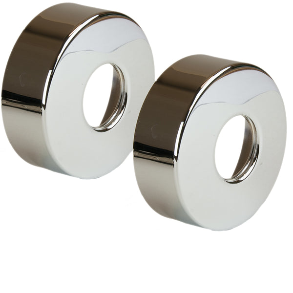 Damixa set of 2 flat rosettes 3/4 Chrome Article number 13643.00