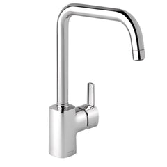 Damixa Pine keukenmengkraan hoge g-uitloop, aansl. 3/8" Staal PVD