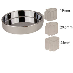 Damixa Zeepschaal + 3 klemmen Artikelnummer 23905.00