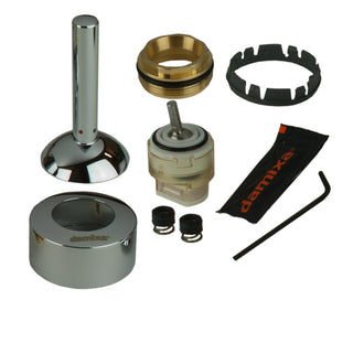 Damixa reparatieset keramisch binnenwerk met greep en kap Chroom