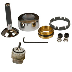 Damixa repair kit ceramic interior with handle and cap Chrome / Gray Article number 23984.78