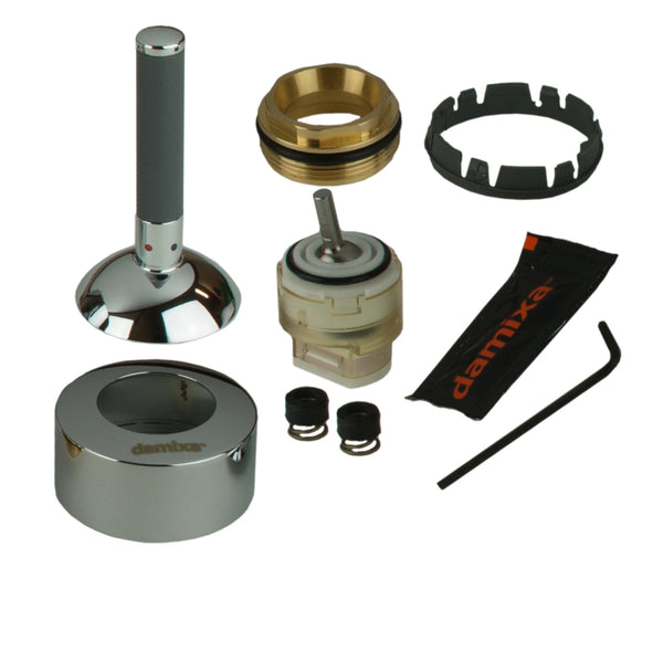 Damixa repair kit ceramic interior with handle and cap Chrome / Gray Article number 23984.78