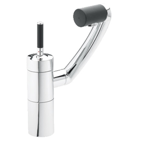 Damixa Arc keukenmengkraan chroom/zwart