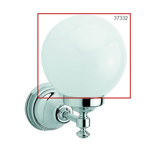 Damixa reparatie set glas voor wandlamp los S37 (let op tbv modellen na 2008) Artikelnummer 37332.00