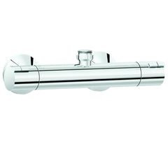 Damixa Thermixa Zero thermostatische douchemengkraan hoh 15cm 3/4 bovenaansluiting chroom