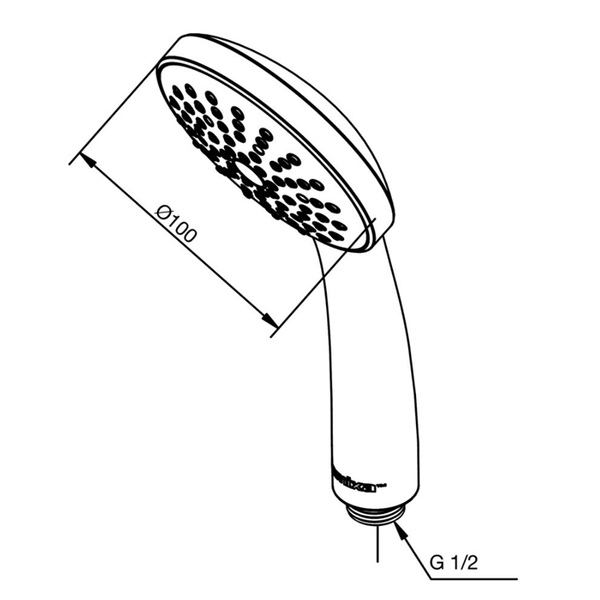 Damixa Handdouche Fair Jet Chroom