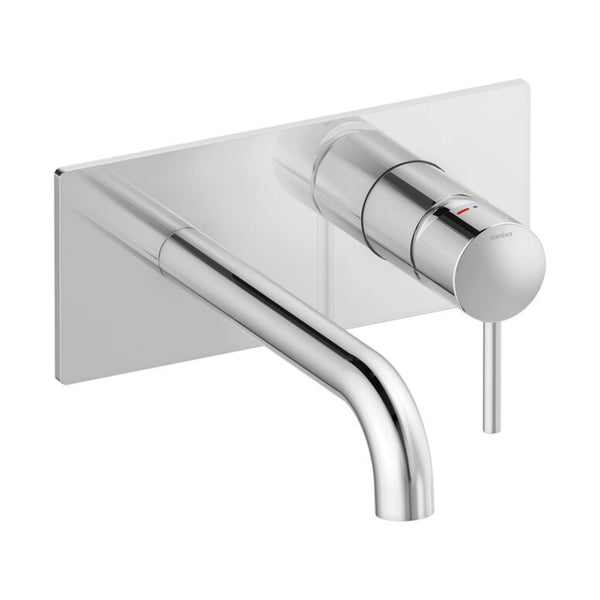 Damixa Merkur afbouwset wandmengkraan 180 mm met plaat 14625