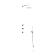 Damixa Silhouet XS 1 afbouwset inbouwthermostaat met stopkranen 57045