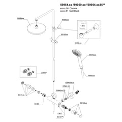 Onderdelentekening Damixa Core 59954