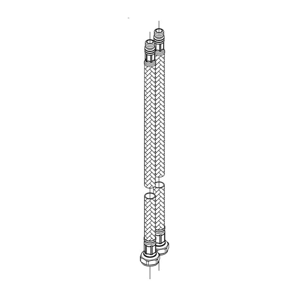 Damixa Aansluitslangen M10 x 3/8