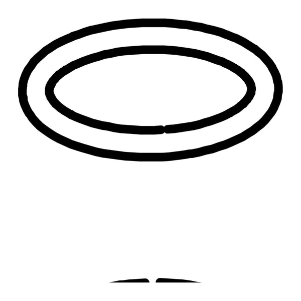 Damixa O-ringen voor nippel thermostaat (2 stuks) 93186.00 lijntekening