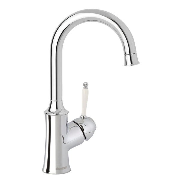 Damixa parts Tradition washbasin mixer 1-handle high spout without waste 3762100