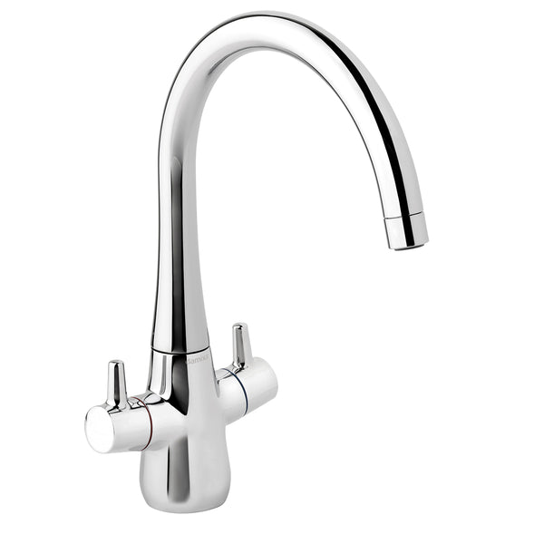 Damixa onderdelen Bell 2-greeps keukenmengkraan c-uitloop 9007800