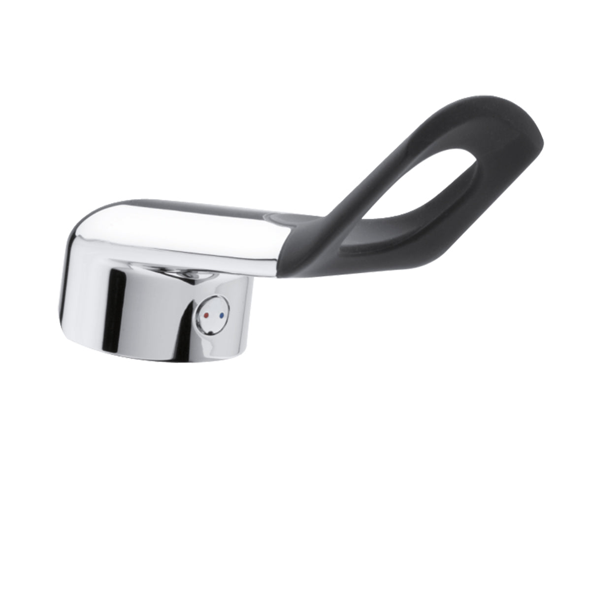 Damixa loose handle for Clover Easy washbasin tap chrome/black 48451.74