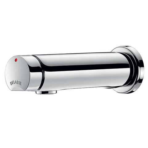 Delabie TEMPOSOFT 2 zelfsluitende muurkraan voor fontein 7 sec uitloop 110 mm chroom