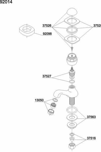 Damixa Parts Galaxy Fountain Tap 92014.00