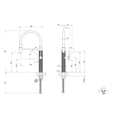 Maattekening Gessi 316 60012