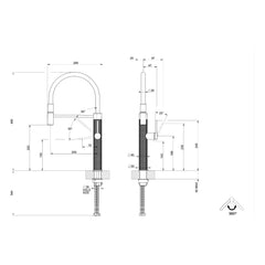 Maattekening Gessi 316 60014