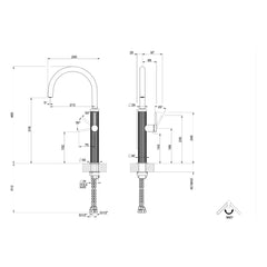 Maattekening Gessi 316 60018