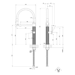 Maattekening Gessi 316 60212