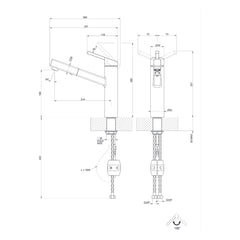 Maattekening Gessi Thalium 60535