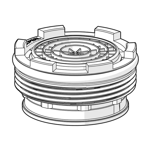 Hansa Mousseur en sleutel M24x1 STD CC S Artikelnummer 59914143
