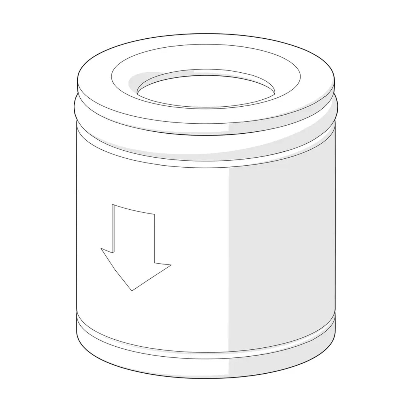 Hansa Terugslagklep DN10 (2016-) Artikelnummer 59914425